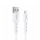 USB SCREEN  DU01 ΣΕ LIGHTNING 2.4A WHITE 1m